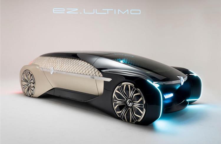Renault EZ-Ultimo is luxury self-driving limo