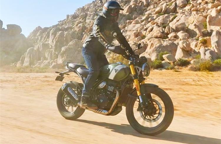 Triumph Motorcycles and Bajaj Auto launch Scrambler 400 X in India at Rs 2.63 lakh 