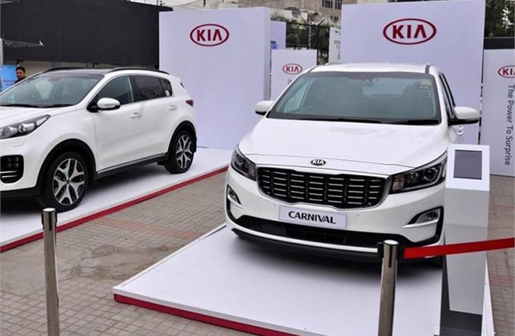 The Carnival MPV, which sold 400 units in October, has cumulatively sold 4,559 units since its launch in February 2020.