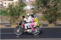 Non-usage of life-saving helmets by two-wheeler riders caused around 43,614 deaths last year.