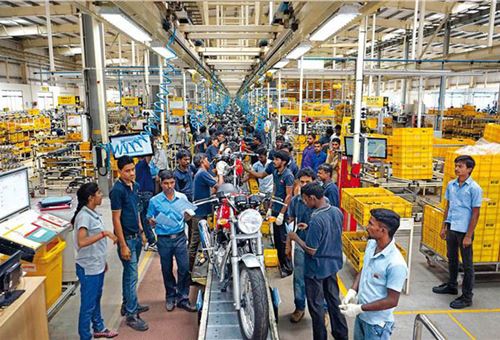 Royal Enfield to invest Rs 700 crore in FY2020, targets 950k production
