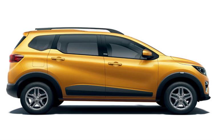 Renault India reveals seven-seater Triber