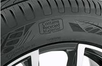 Continental said it would be first with a tyre using a “high content” of sustainable materials
