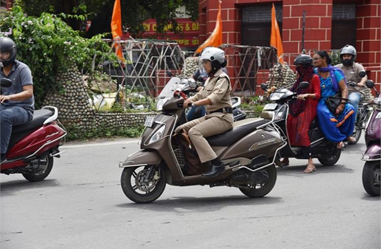 The scooter, in the Indian context, gave women the much needed, affordable commute option.