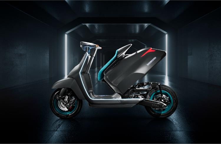 Lambretta reveals Elettra e-scooter at EICMA
