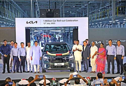 Kia rolls out millionth made-in-India car 47 months after market entry