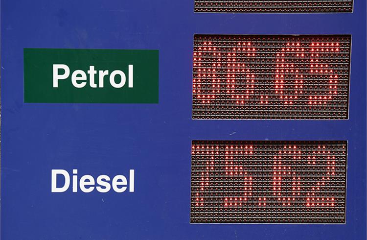 Petrol and diesel prices scale new high, government cites falling value of rupee