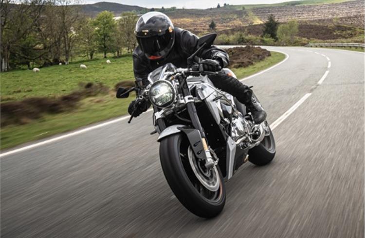 All-new V4CR with 185bhp is Norton’s first naked sport motorcycle and the most powerful British café racer.