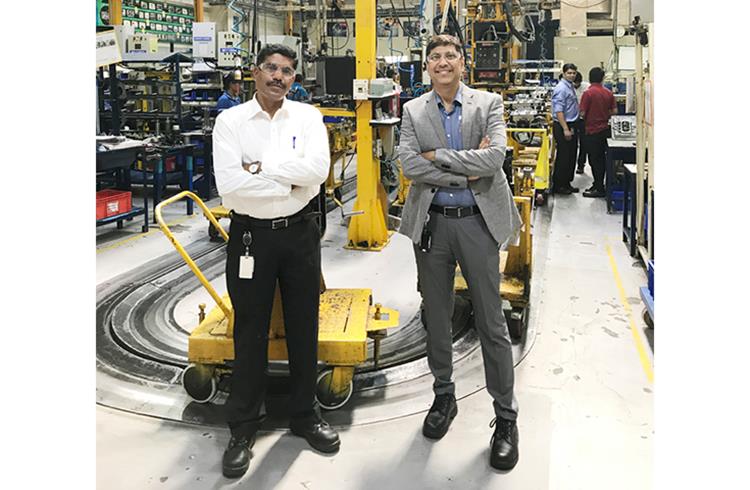 L-R: Balachandran Varadharajan, Director – Operations, Vehicle and Hydraulics, and Shandar Alam, Managing Director, Vehicle & Hydraulics, Eaton in India. 