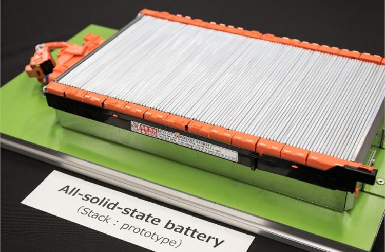 All-solid-state battery. Idemitsu-Toyota collaboration focuses on sulfide solid electrolytes, which are seen as a promising material to achieve high capacity and output for BEVs.