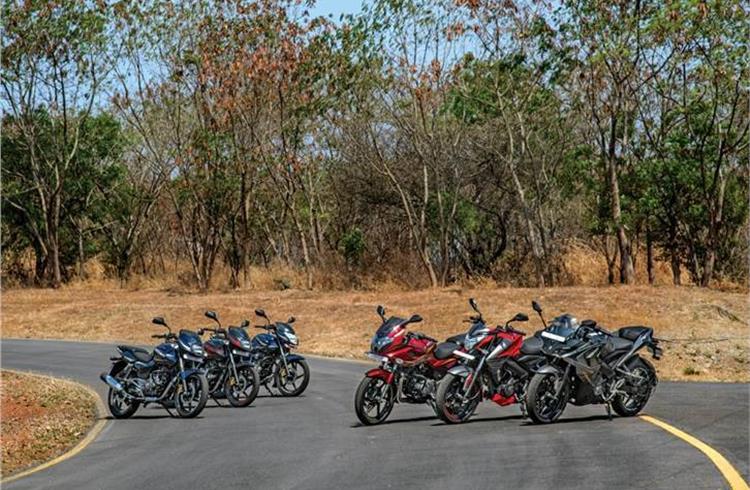 Bajaj sells 242,516 motorcycles in October 2019, down 14% YoY