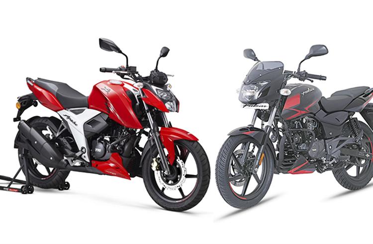 TVS hits a new high in two-wheeler exports, Bajaj on a roll in FY2021