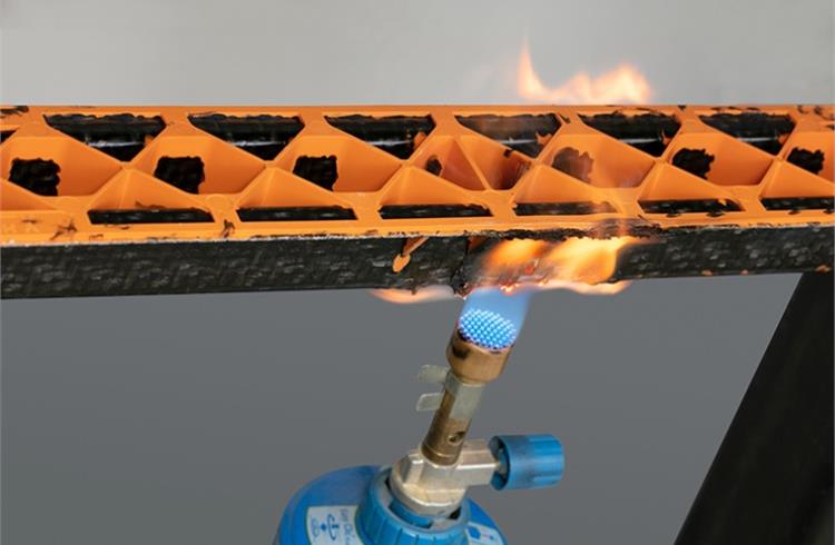 Lanxess develops new flame-retardant thermoplastic composite material for EVs