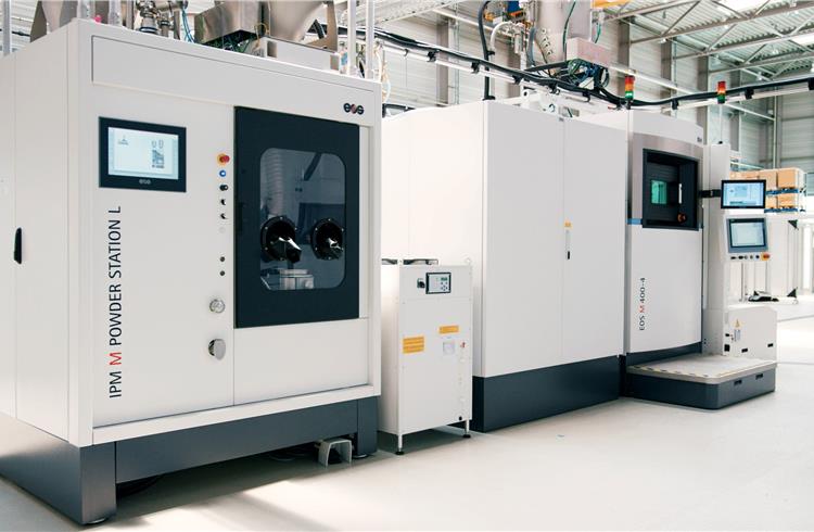 Daimler, Aerotec, Eos pilot plant starts operations for industrial 3D printing process