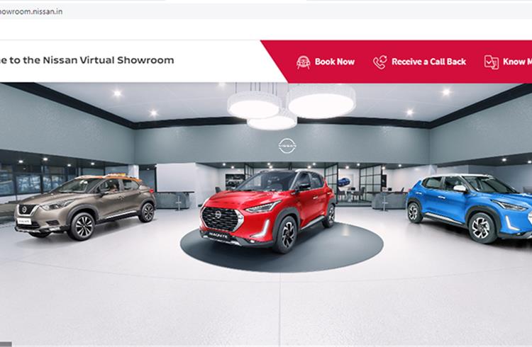 Nissan India has an end-to-end e-commerce facility from booking through to delivery including finance processing.
