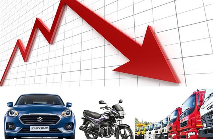 India Auto Inc sales tumble 3 quarters in a row