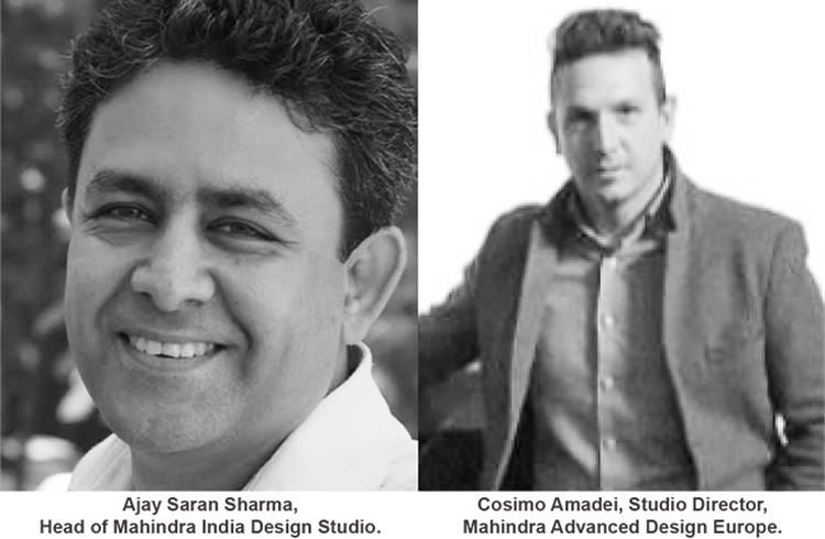 Ajay Sharma appointed Head of Mahindra India Design Studio, Cosimo Amadei as Studio Director at M.A.D.E.