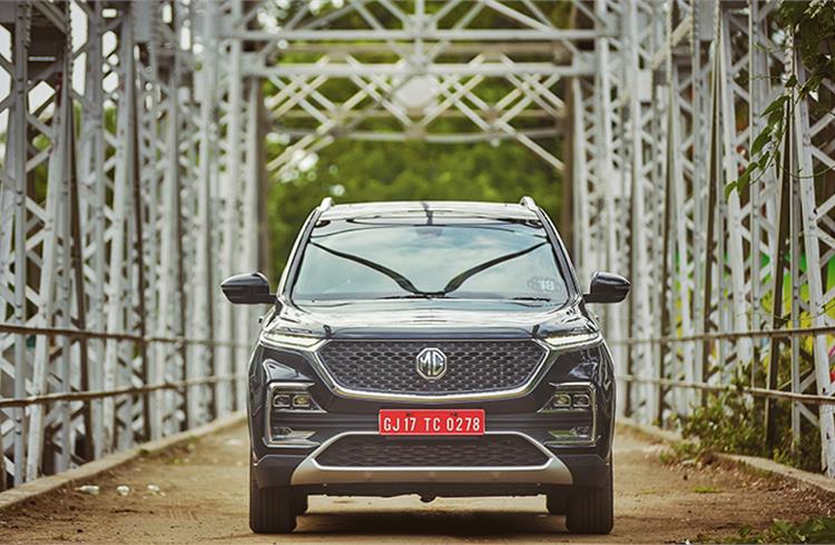 MG Motor India sells 2,537 units in September