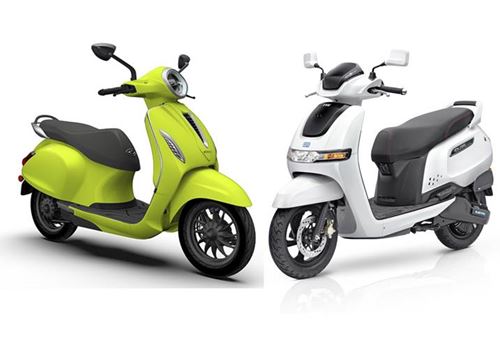 TVS iQube and Bajaj Chetak ride surging wave of EV demand in April-August 2022