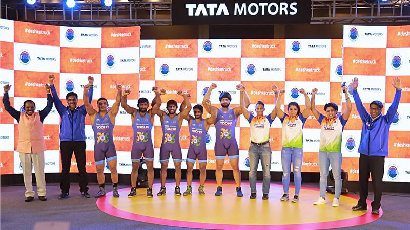 Tata Motors CVBU partners Wrestling Federation of India