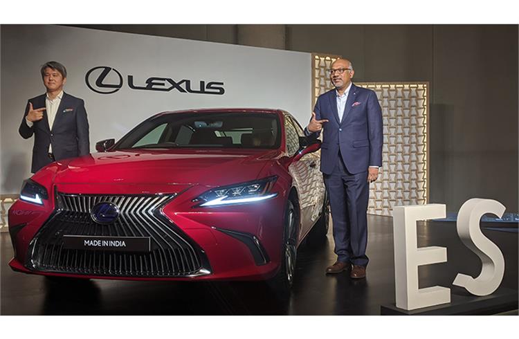 Lexus begins local assembly of ES 300h in India, prices down by Rs 800,000