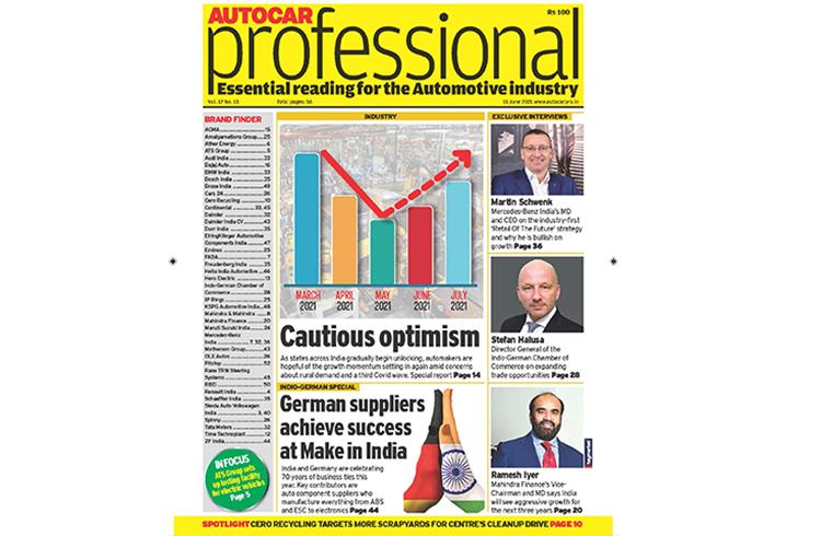 Autocar Professional’s June 15 issue is an Indo-German Special