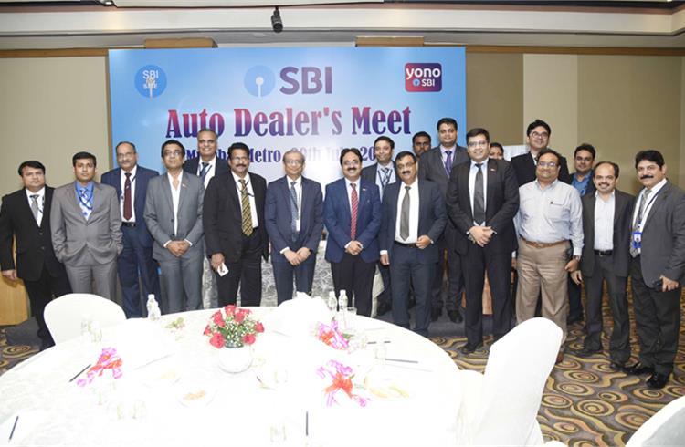 The meeting between State Bank of India, Federation of Automobile Dealers Associations and Mumbai Auto Dealers was held in Mumbai on July 29.