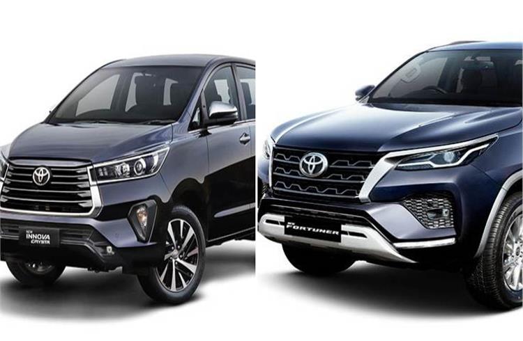 Toyota hikes Fortuner prices by up to Rs 110,000, Crysta prices up as well