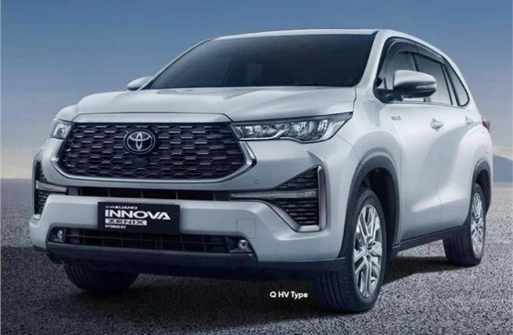 Upcoming Toyota Innova Hycross to get hybrid powertrain