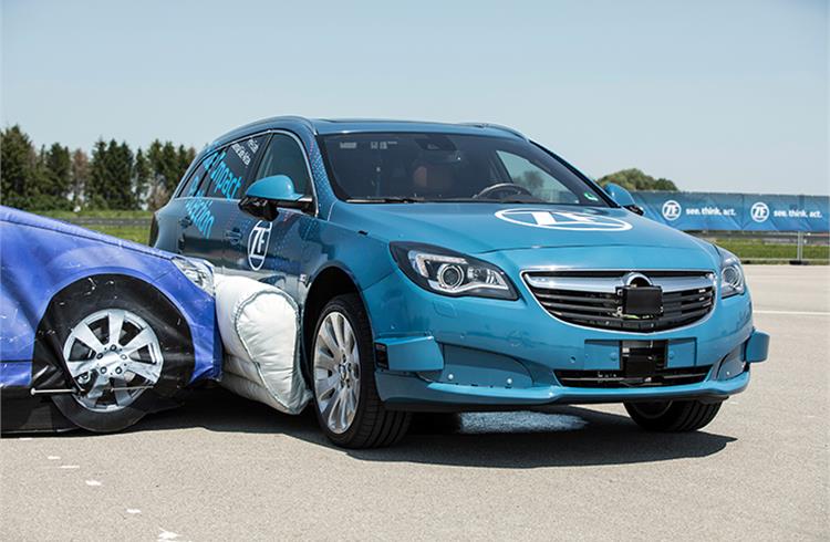 ZF reveals world’s first Pre-crash External Side Airbag System