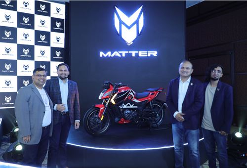Matter Energy unveils electric motorcycle with 150km range, ABS and four-speed ‘box
