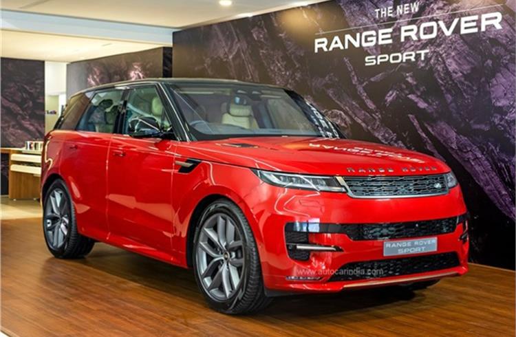 Prices for the Range Rover Sport, announced in May 2022, begin at Rs 1.64 crore for the D350 Dynamic SE and go up to Rs 1.84 crore for the D350 Autobiography