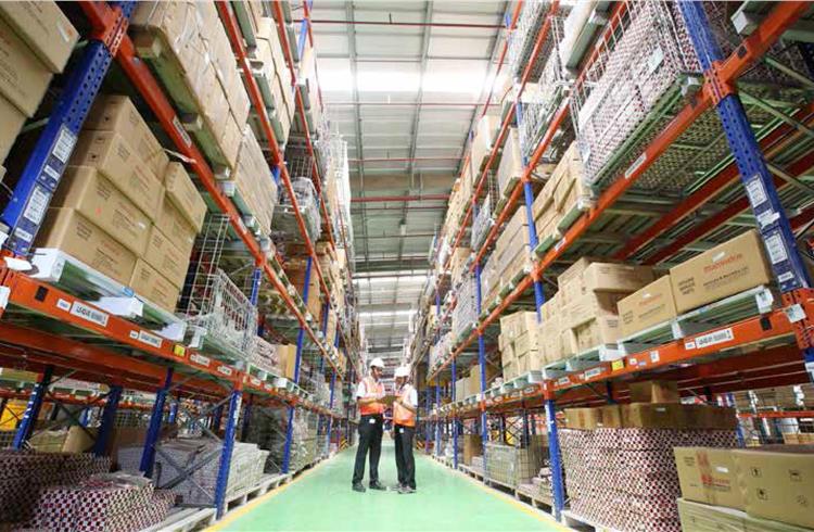 The new  warehouse in Kanhe, near Pune, is spread across 500,000 square feet and reaching up to 15 metres in height. It will have 1,800  Very Narrow Aisles to optimise space.