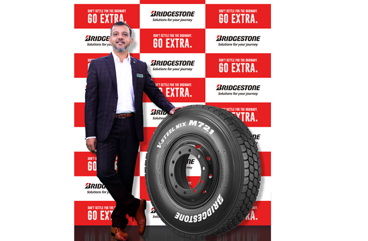 Bridgestone India launches V-Steel Mix M721 tyre for CVs 