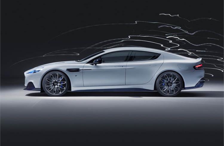 Aston Martin reveals production-ready Rapid E at Shanghai Motor Show