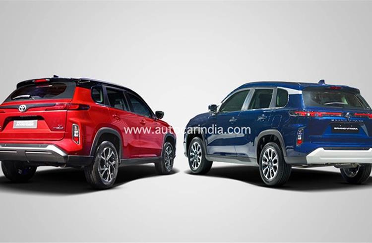 The Maruti Suzuki Grand Vitara and its sibling Toyota Urban Cruiser Hyryder are likely to see an around 33% production cut in December due to chip shortage. 
