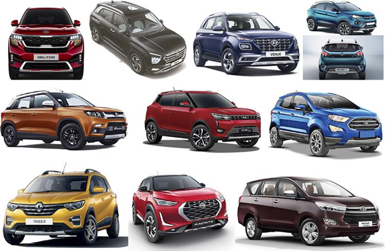 Kia, Hyundai and Tata grab UV market share, Maruti and Mahindra feel the heat in FY2021