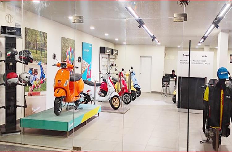 Piaggio reopens Vespa and Aprilia dealerships across India