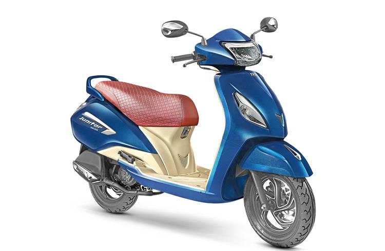 TVS Motor looks to rev up scooter sales, launches Jupiter Grande at Rs 55,936