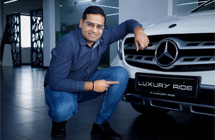 'We aim to solve the key problems of lack of trust and transparency in this segment where the average ticket size is in the range of Rs 38-40 lakh,' Sumit Garg, co-founder and MD, Luxury Ride.