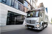 Mercedes-Benz Trucks premieres eActros with 400km range 