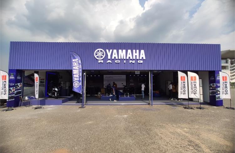 Yamaha showcases upcoming R3 and MT-03 at MotoGP Bharat