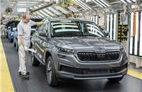 Since the Kodiaq’s market launch in 2016, the Czech carmaker has built three-quarters of a million units of its large SUV. The seven-seater Kodiaq is also sold in India.