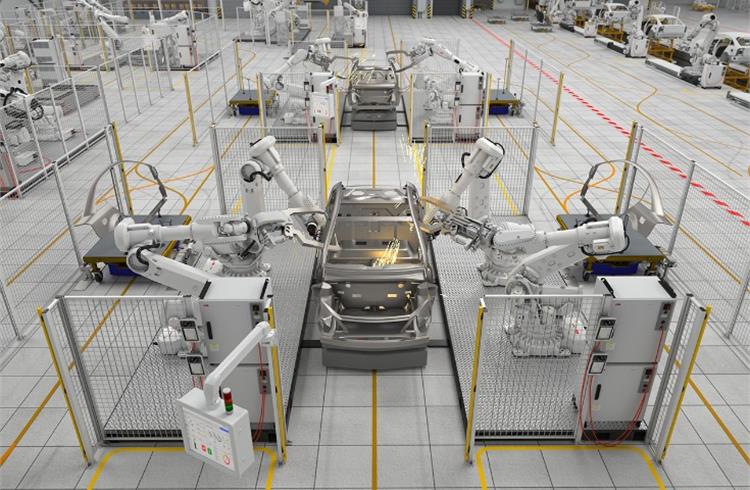 New series of robots is designed to undertake complex tasks such as spot welding.