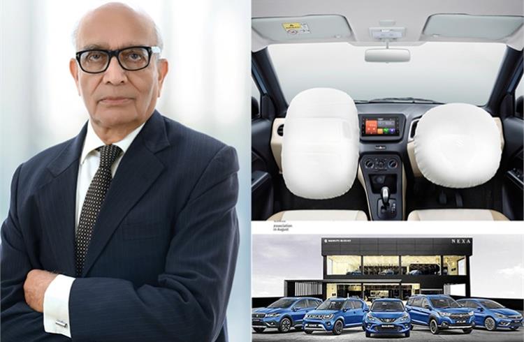 RC Bhargava:“Putting additional airbags is not a problem but who would pay the cost & where is people’s ability to buy such cars?Without buyers, it will impact the auto industry's growth even further