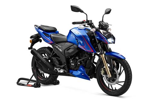 TVS  launches 2021 Apache RTR 200 4V with ride modes