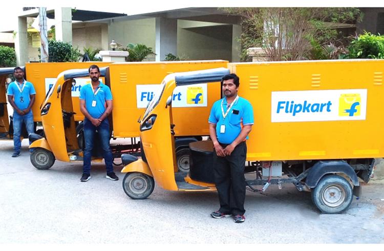 Flipkart to convert 40% of its fleet to EVs by March 2020