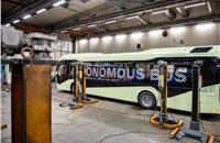Volvo Buses demonstrates path-breaking electric autonomous solution in a depot