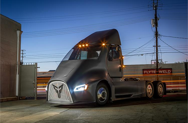  An electric truck from Thor Trucks