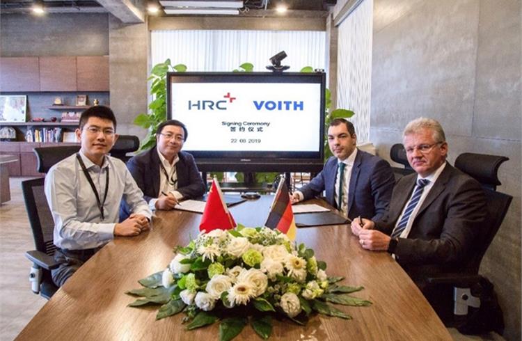 Voith partners HRC for high pressure vessels for FCEV